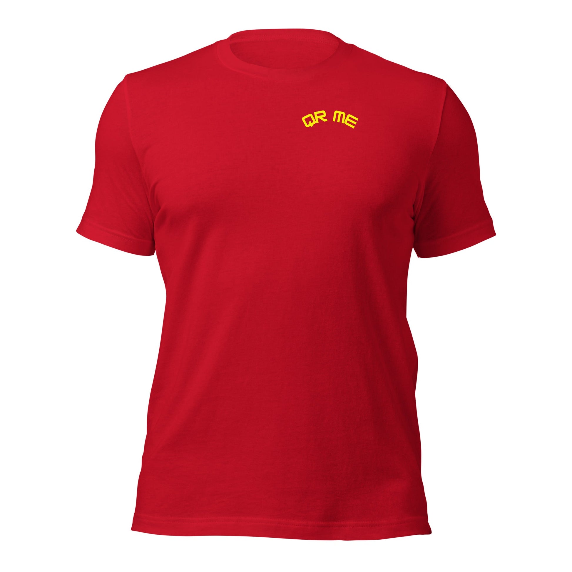 Dress Emoji Personalized QR Code Unisex T-Shirt