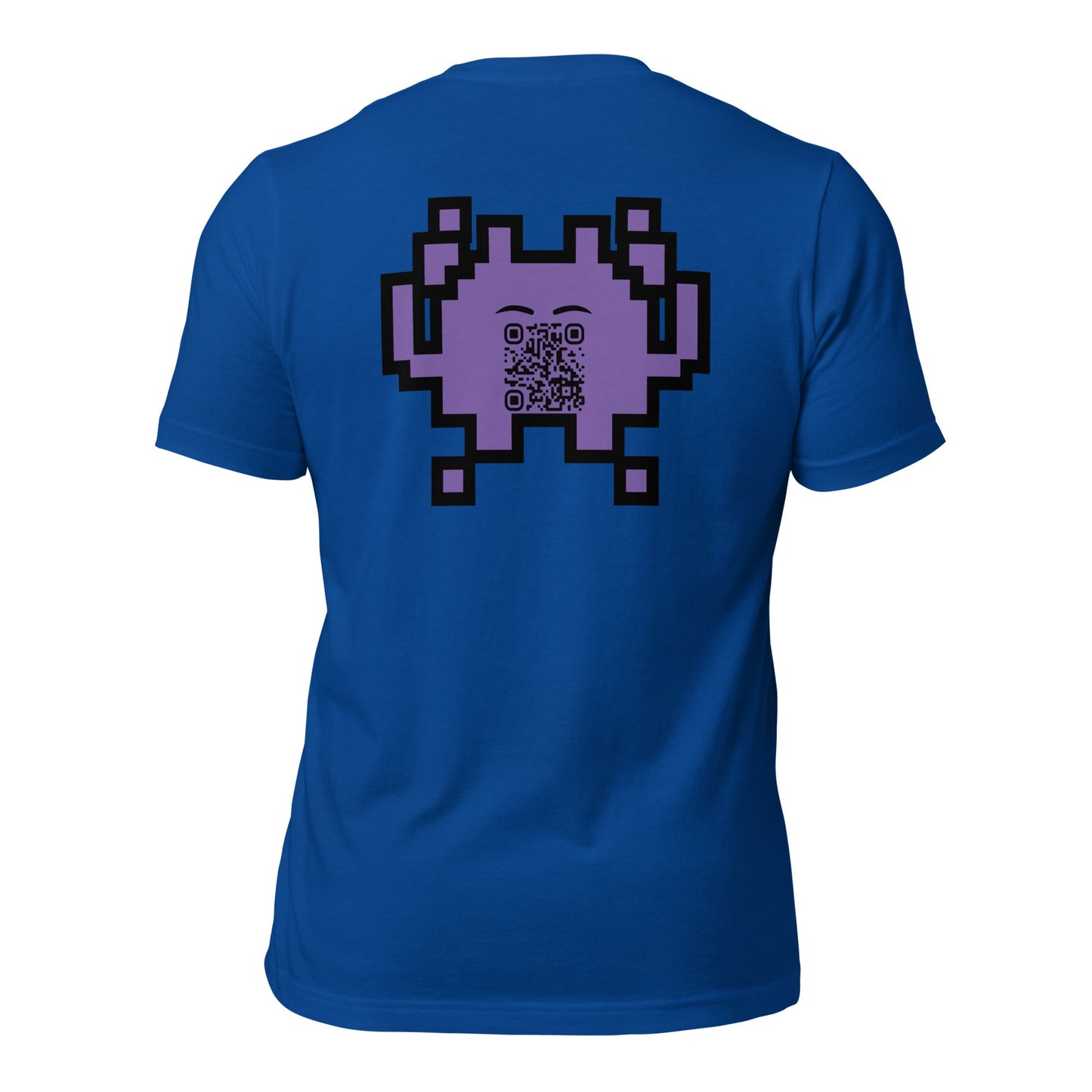 Alien Emoji Personalized QR Code T-Shirt – Unisex & Fun