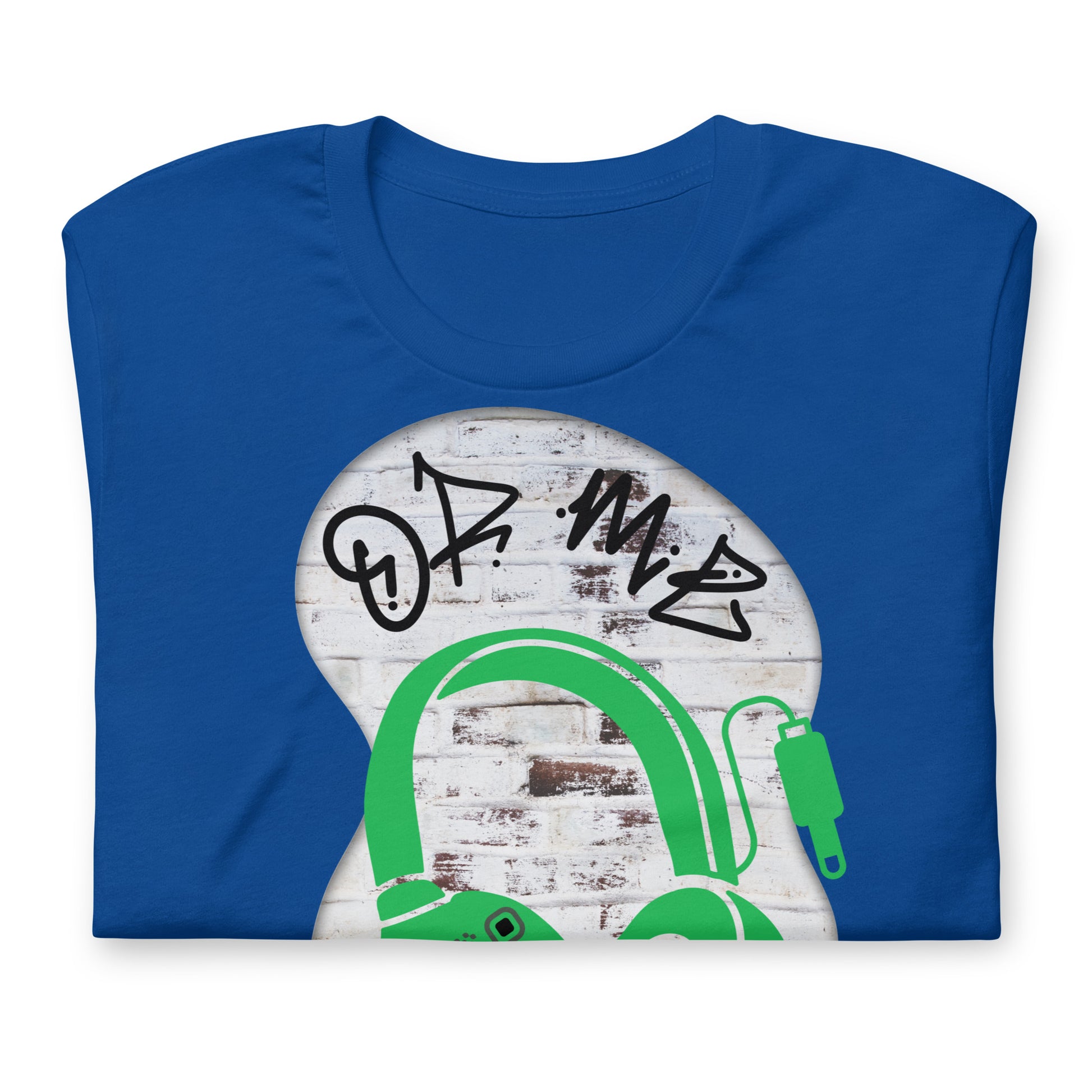Graffiti Wall QR Code T-Shirt – Share Your Music Boldly