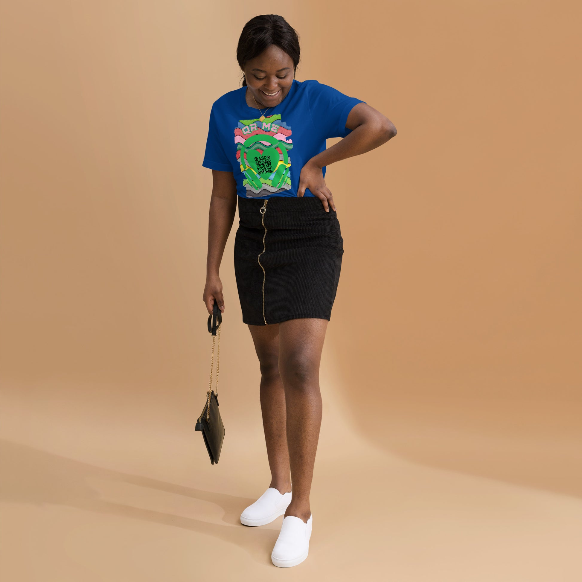 Rap Caviar QR Code T-shirt – Share Your Playlist