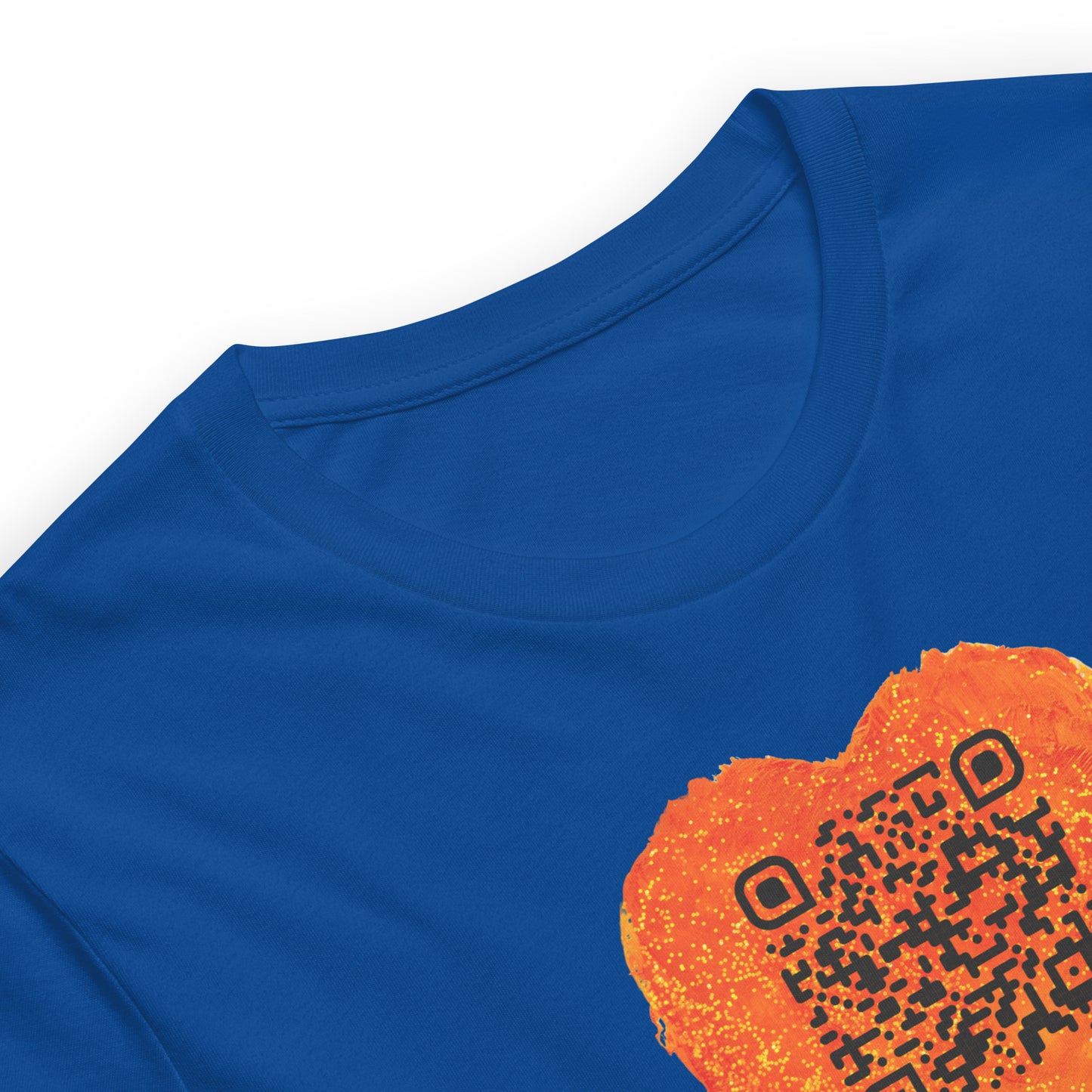 FAQ Me Heart Custom QR Unisex T-Shirts – Share Your Love