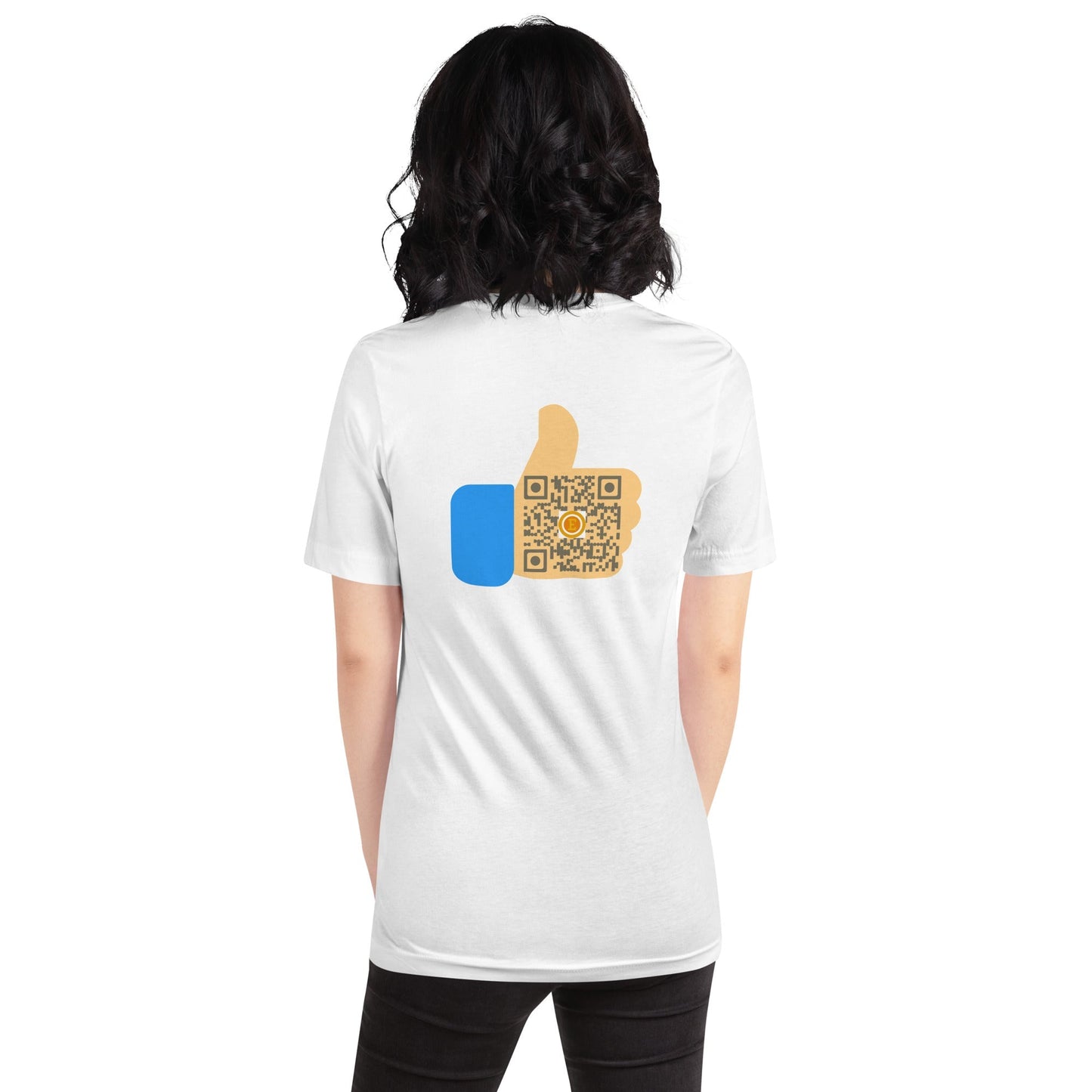 Social Influencer QR Code Unisex T-Shirt