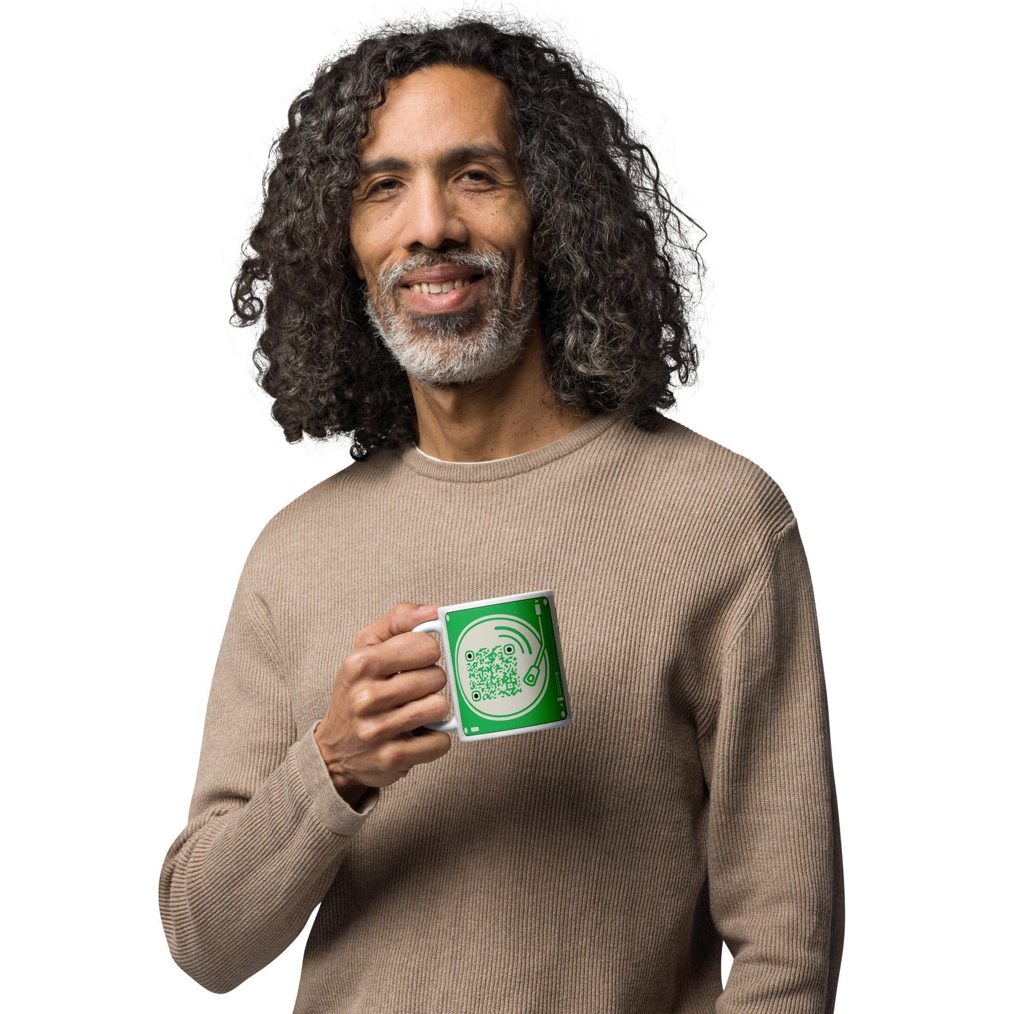 Music lovers Personalized QR Code Coffee mug