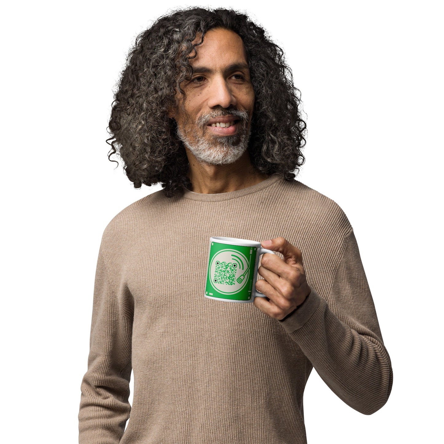 Music lovers Personalized QR Code Coffee mug