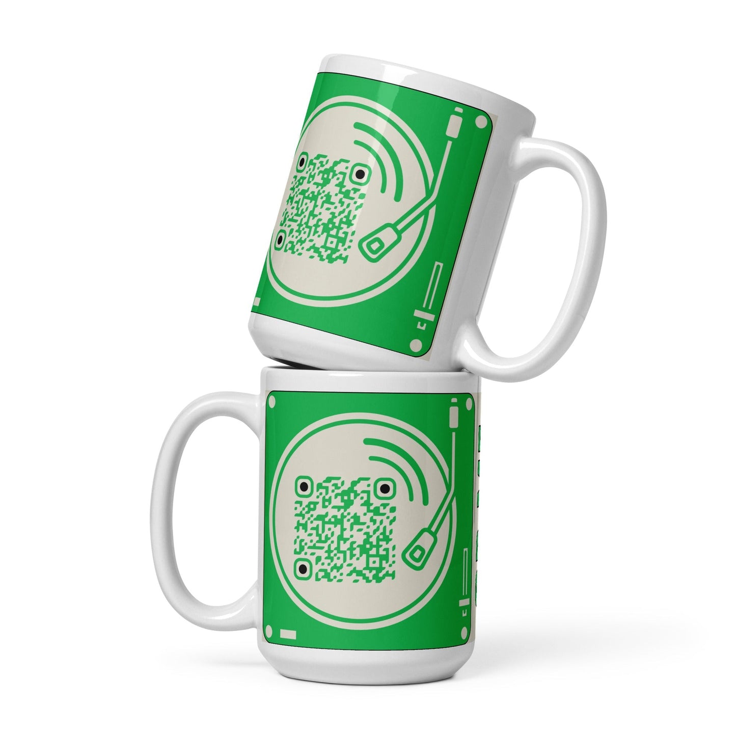 Music lovers Personalized QR Code Coffee mug