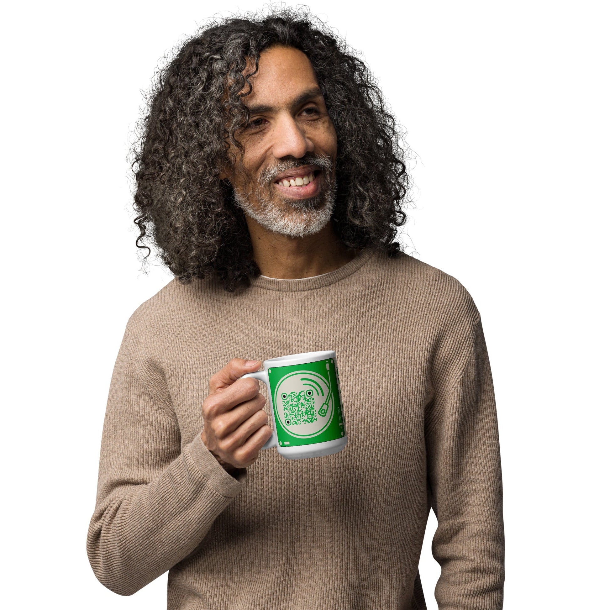 Music lovers Personalized QR Code Coffee mug