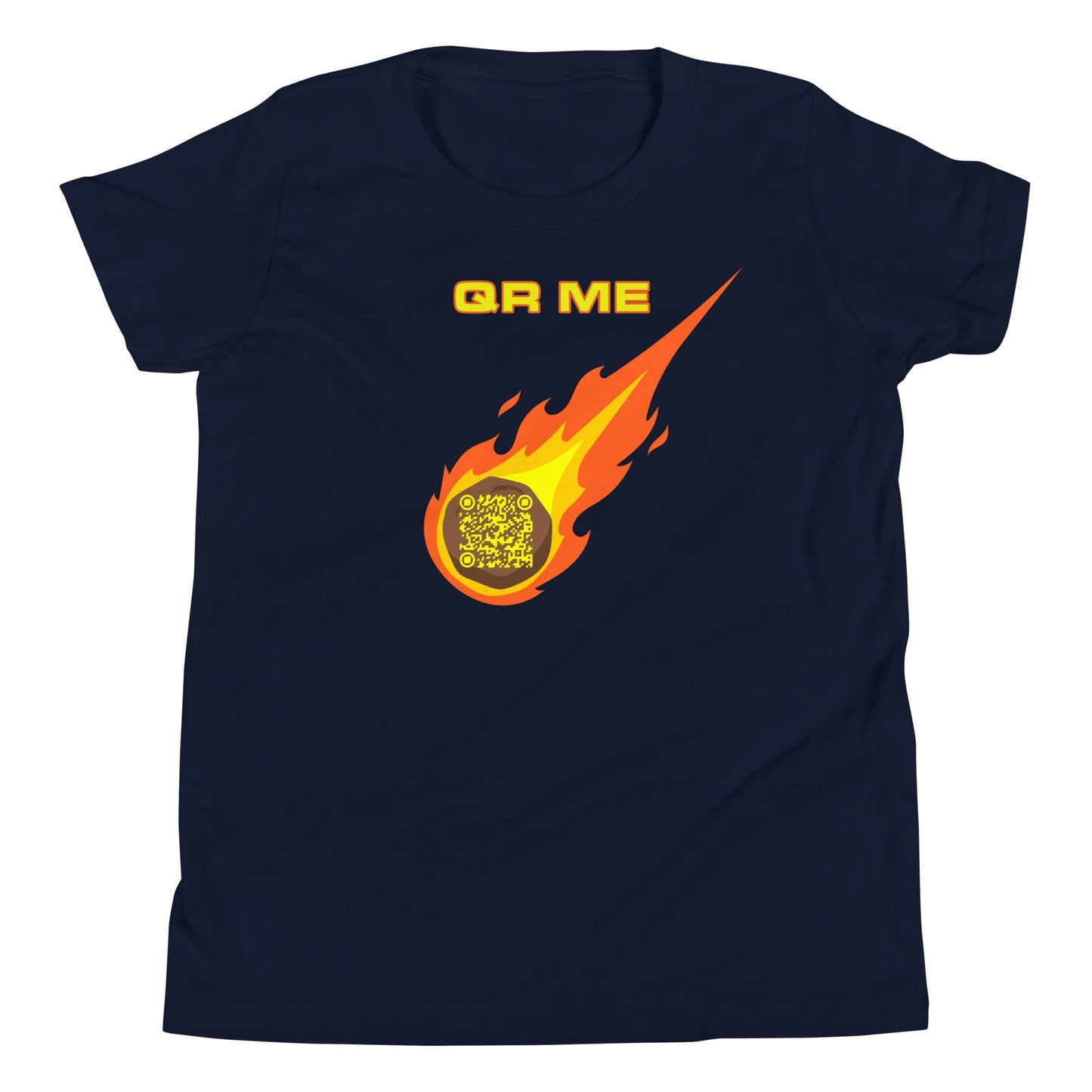 Astro Cool Personalized QR Code Youth T-Shirt