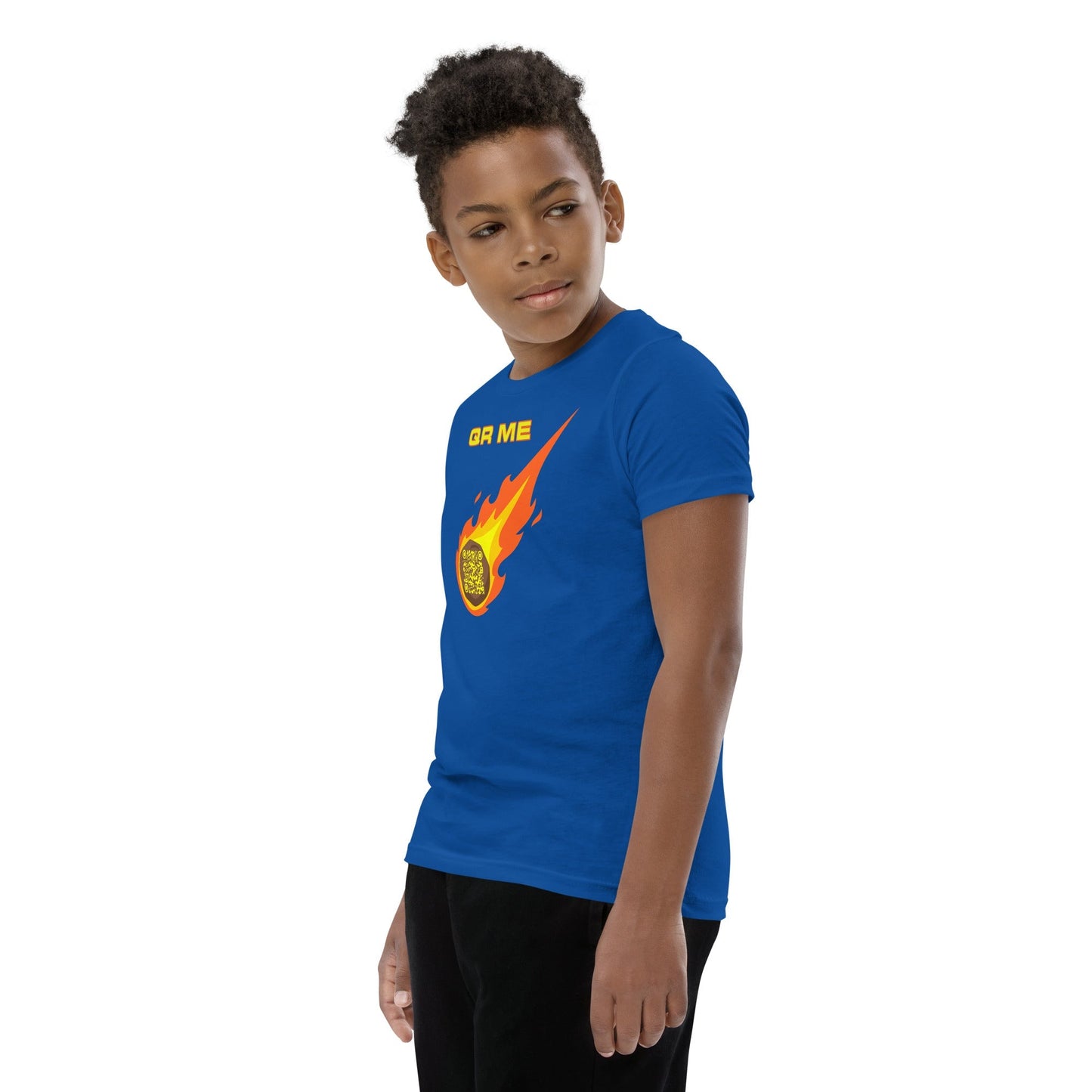 Astro Cool Personalized QR Code Youth T-Shirt