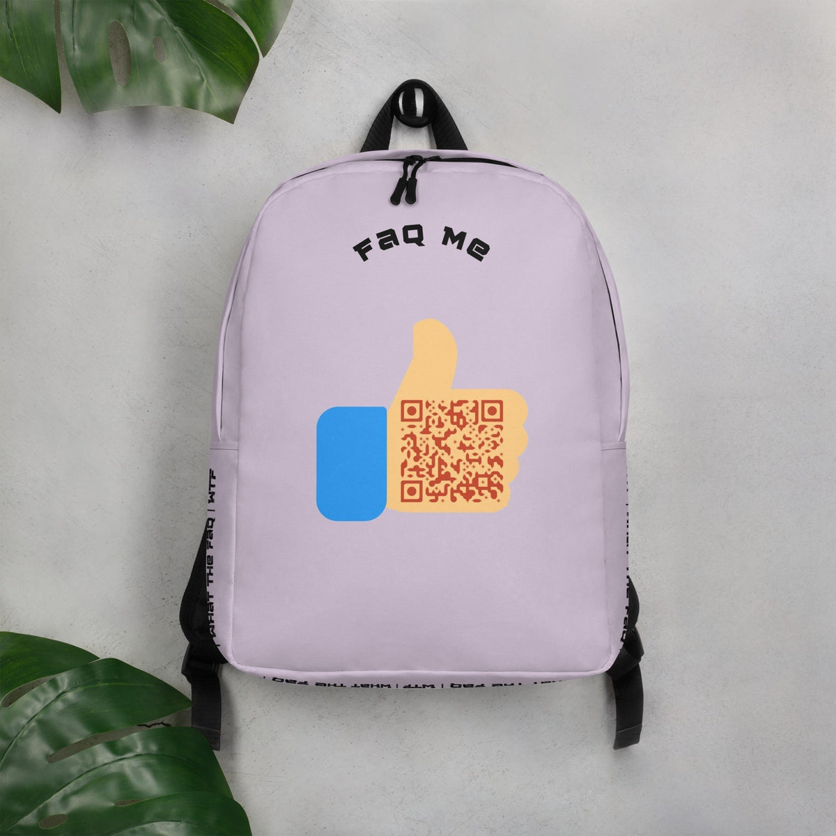 Backpack Ssc Code Emoji QR Code Backpacks: Fun Gear for Social Media Enthusiasts!