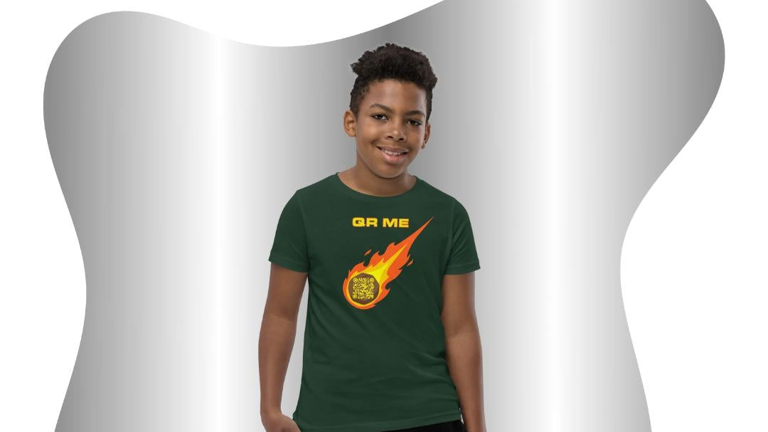 Toddler & Youth QR Code Tees
