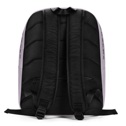 Purple Heart Emoji Personalized QR Code Backpack-QR GEAR STORE