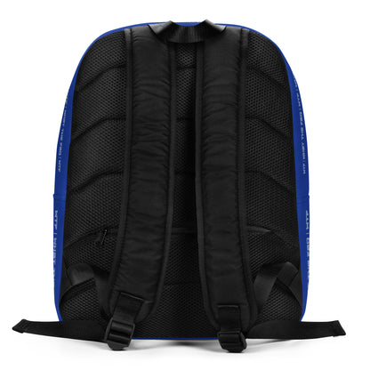 FAQ Me Personalized QR Code Royal Blue Backpack-QR GEAR STORE