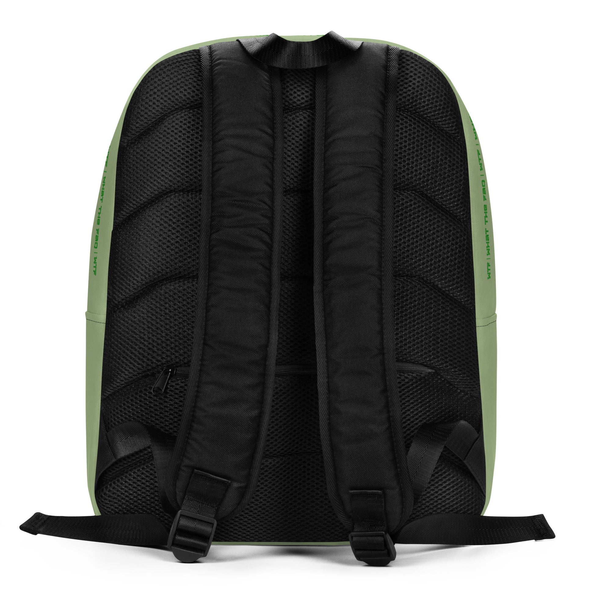 FAQ Me Personalized QR Code Pistachio Backpack-QR GEAR STORE