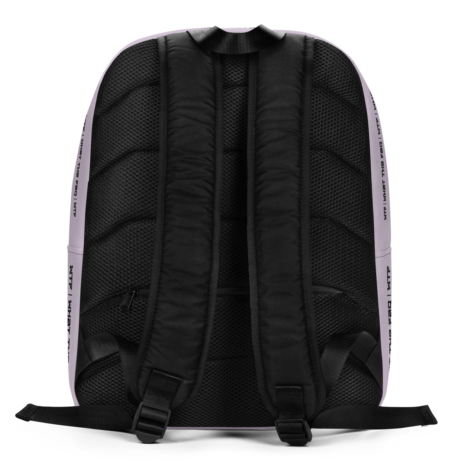 FAQ Me Personalized QR Code Lavender Backpack