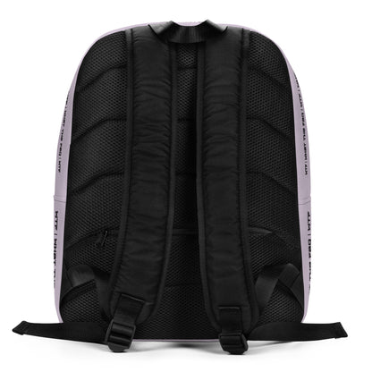 FAQ Me Personalized QR Code Lavender Backpack