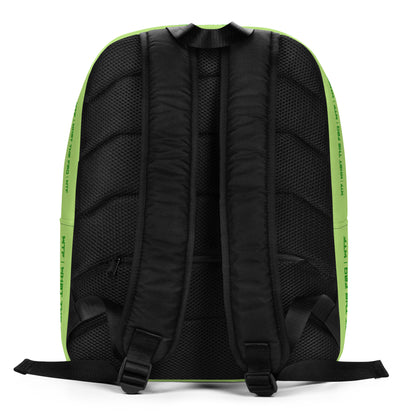 FAQ Me Personalized QR Code Acid Green Backpack