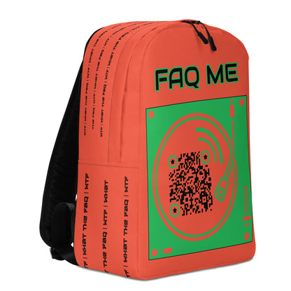 Music Lovers Personalized QR Code Backpack