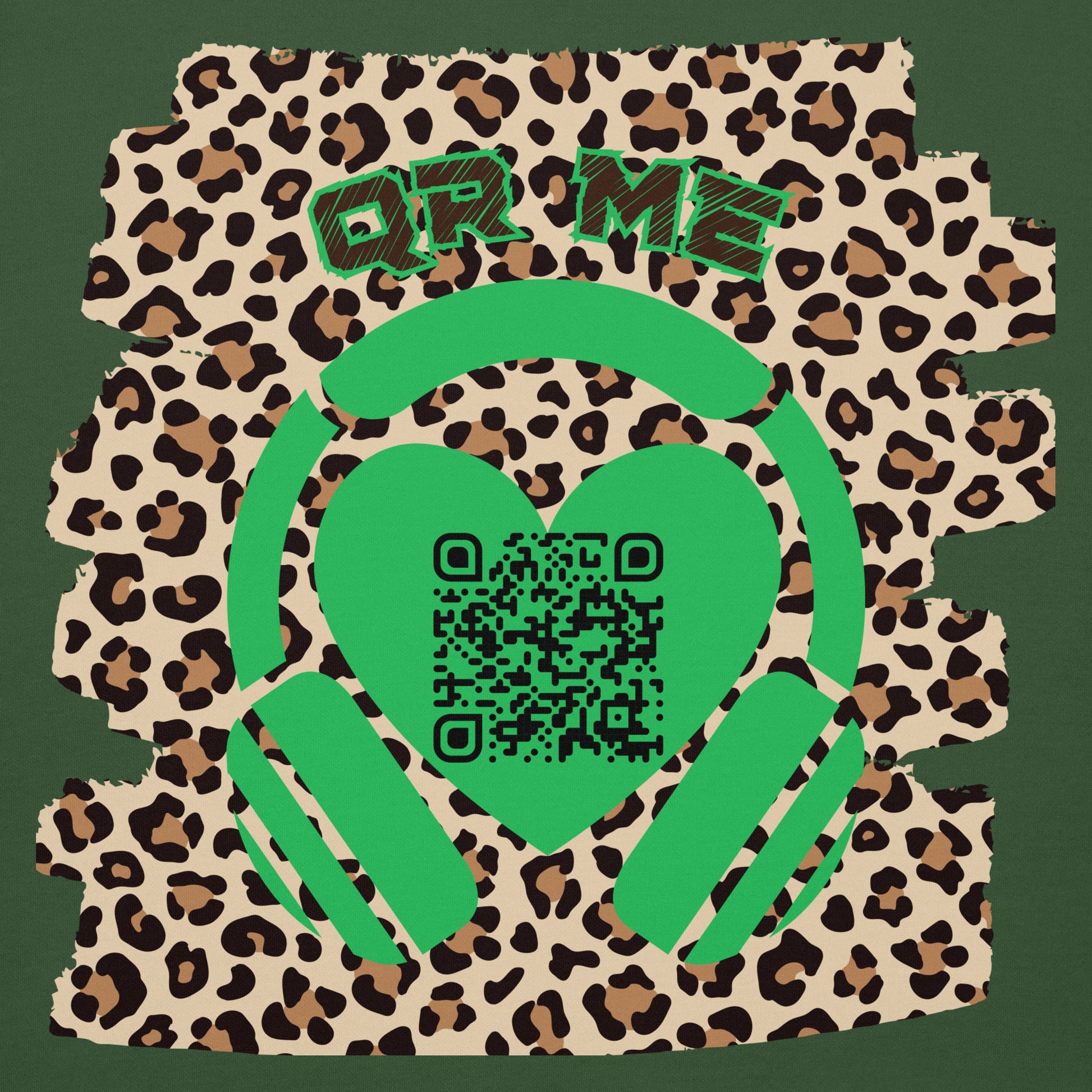 Collaborative Playlist Hoodie – Share & Build Playlists with a QR Code