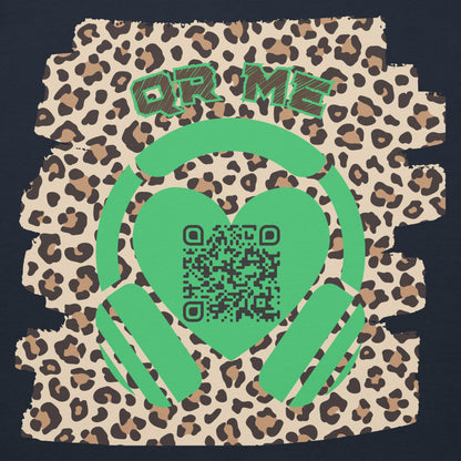 Collaborative Playlist Hoodie – Share & Build Playlists with a QR Code