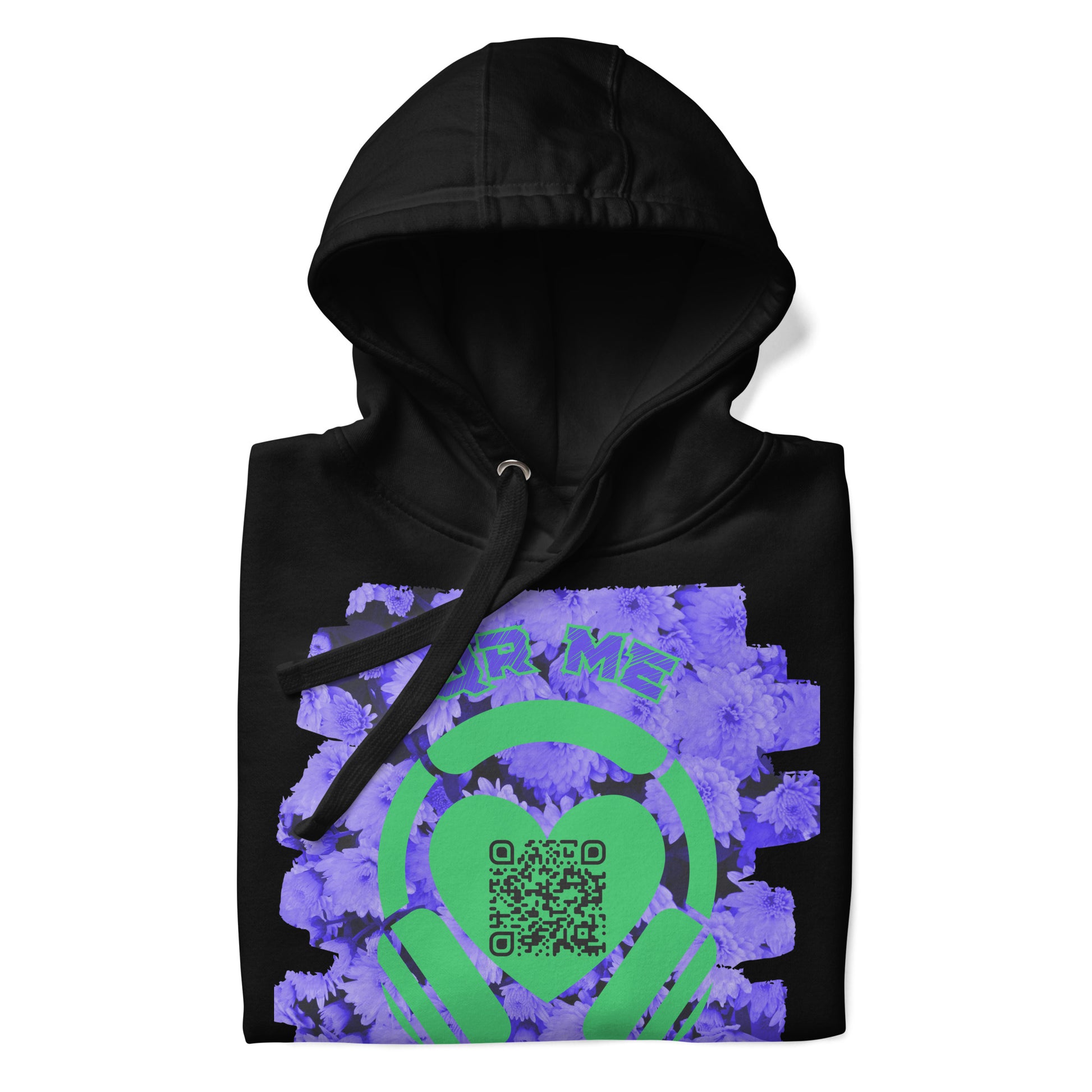 Fruits Music Hoodie – Share the Top Spotify Playlist with your QR Code