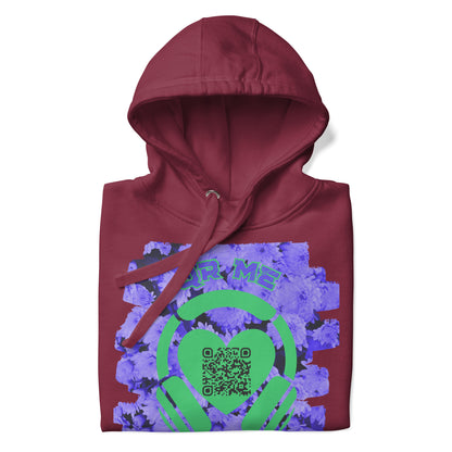 Fruits Music Hoodie – Share the Top Spotify Playlist with your QR Code