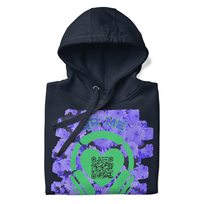 Fruits Music Hoodie – Share the Top Spotify Playlist with your QR Code