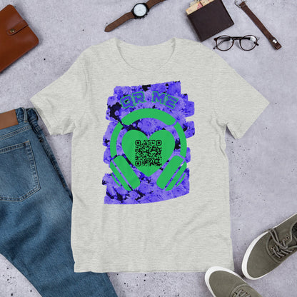 Fruits Music QR Code T-shirt – Share Your Spotify Vibes