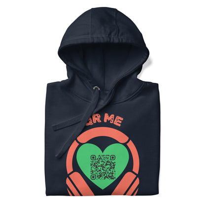 K-Pop Fans Hoodie – Share Your Music with a QR Code