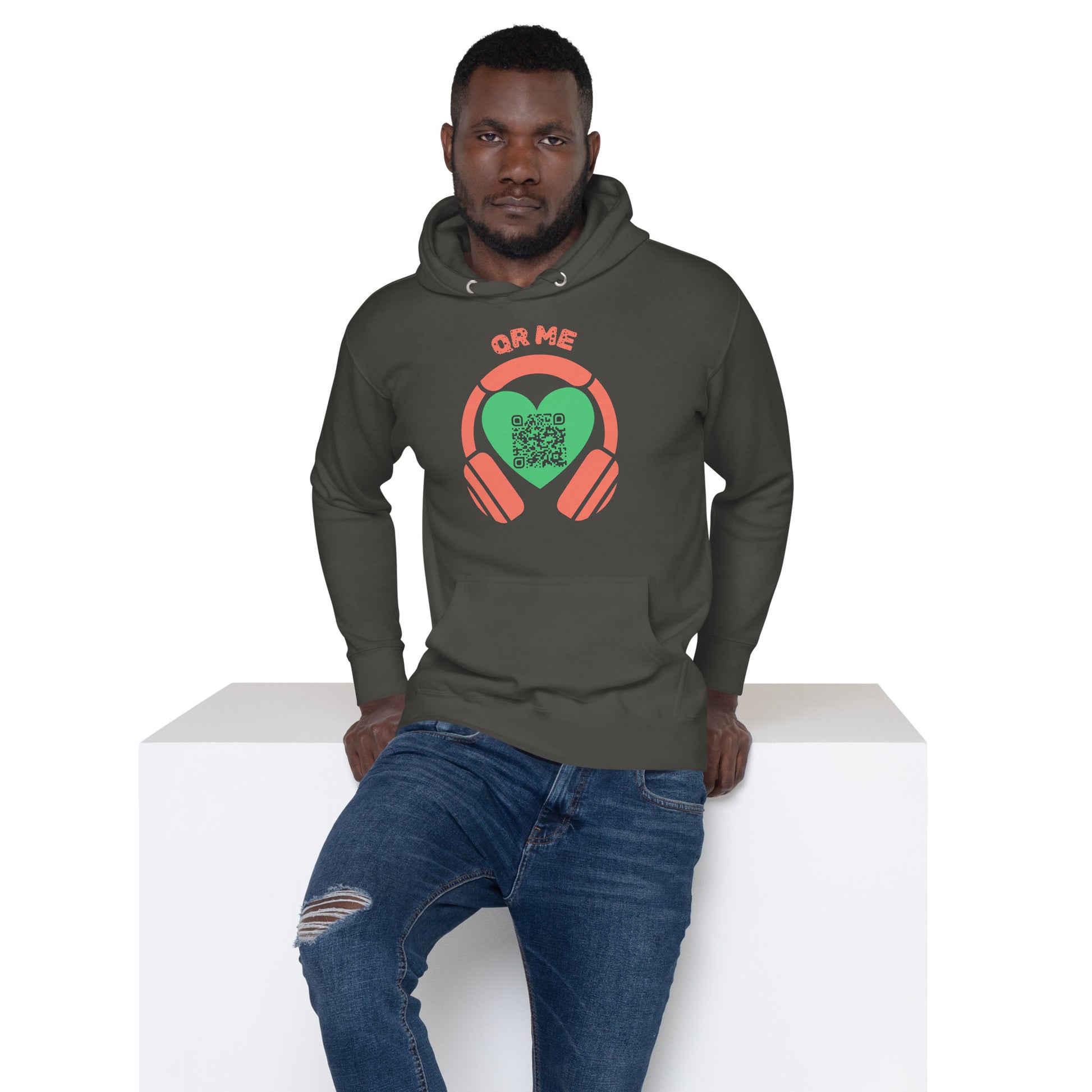 K-Pop Fans Hoodie – Share Your Music with a QR Code