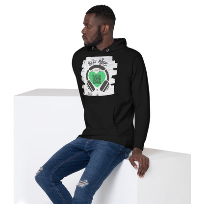 Music Sharing QR Code Hoodie – Share Your Spotify Playlist in Style