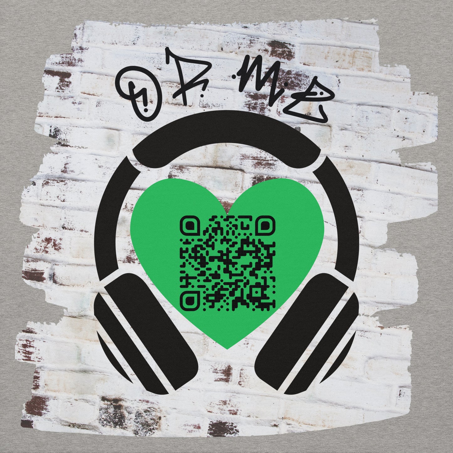 Music Sharing QR Code Hoodie – Share Your Spotify Playlist in Style