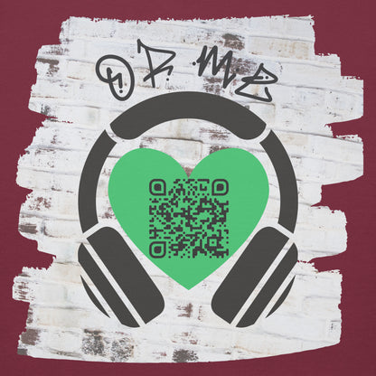 Music Sharing QR Code Hoodie – Share Your Spotify Playlist in Style