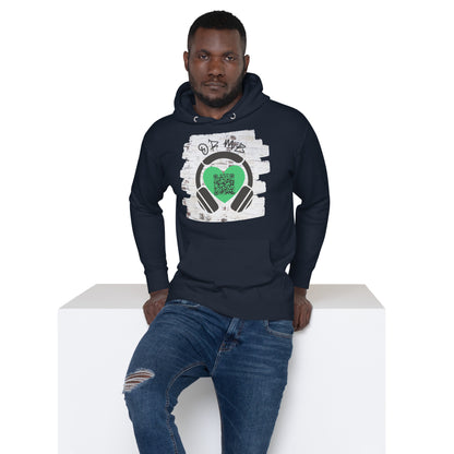 Music Sharing QR Code Hoodie – Share Your Spotify Playlist in Style