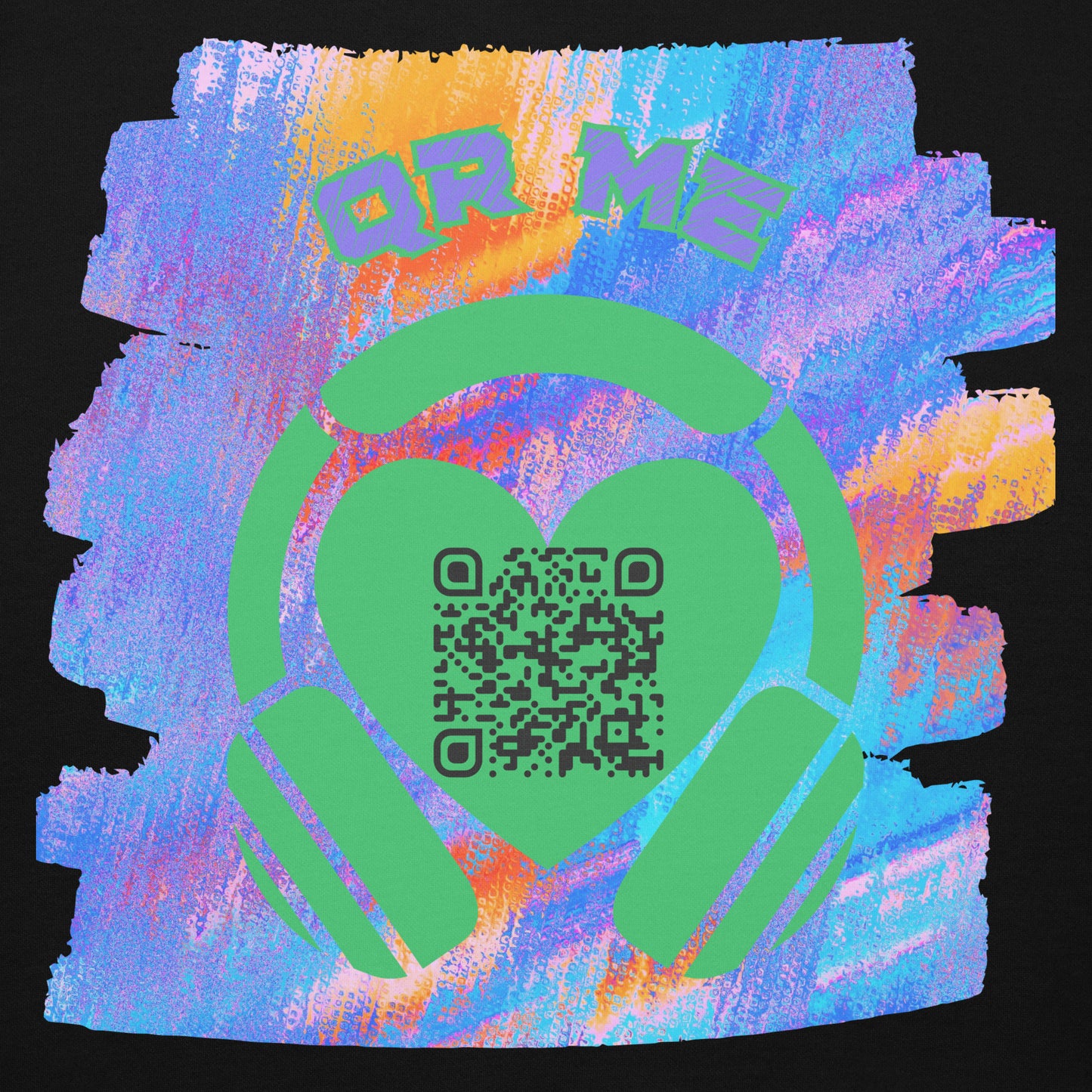 No. 1 Music Fan Hoodie – Share Your Spotify Playlists with a QR Code