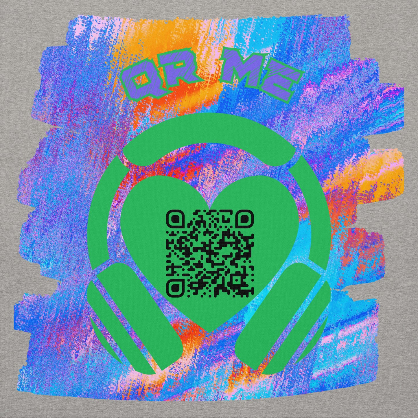 No. 1 Music Fan Hoodie – Share Your Spotify Playlists with a QR Code