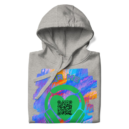 No. 1 Music Fan Hoodie – Share Your Spotify Playlists with a QR Code