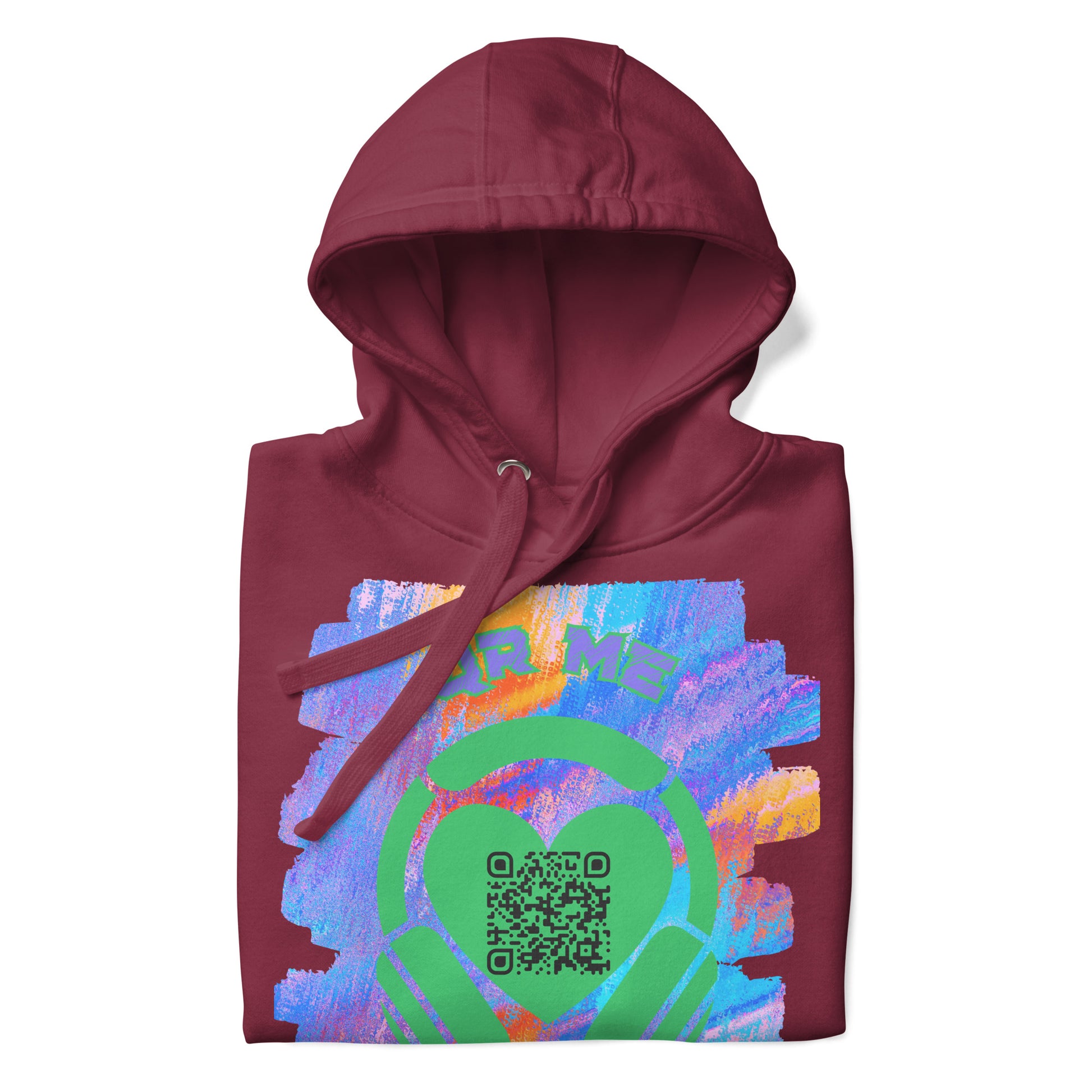 No. 1 Music Fan Hoodie – Share Your Spotify Playlists with a QR Code