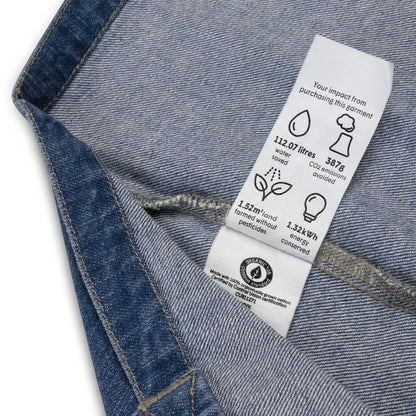 Share the Music QR Code Organic Denim Tote - X-Stream Style