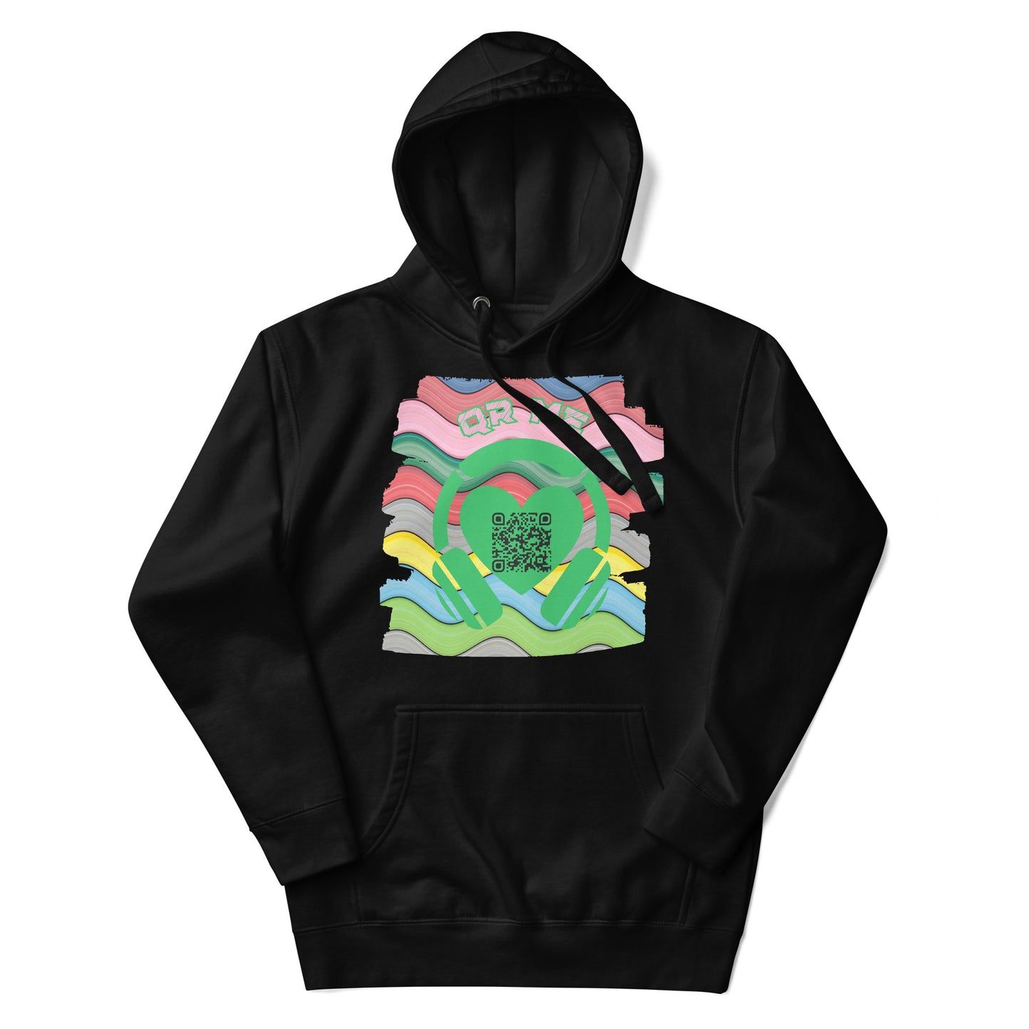 RapCaviar Hoodie – Share Your Spotify Playlist with a QR Code