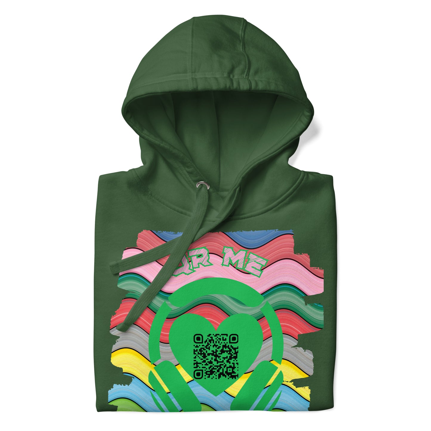 RapCaviar Hoodie – Share Your Spotify Playlist with a QR Code