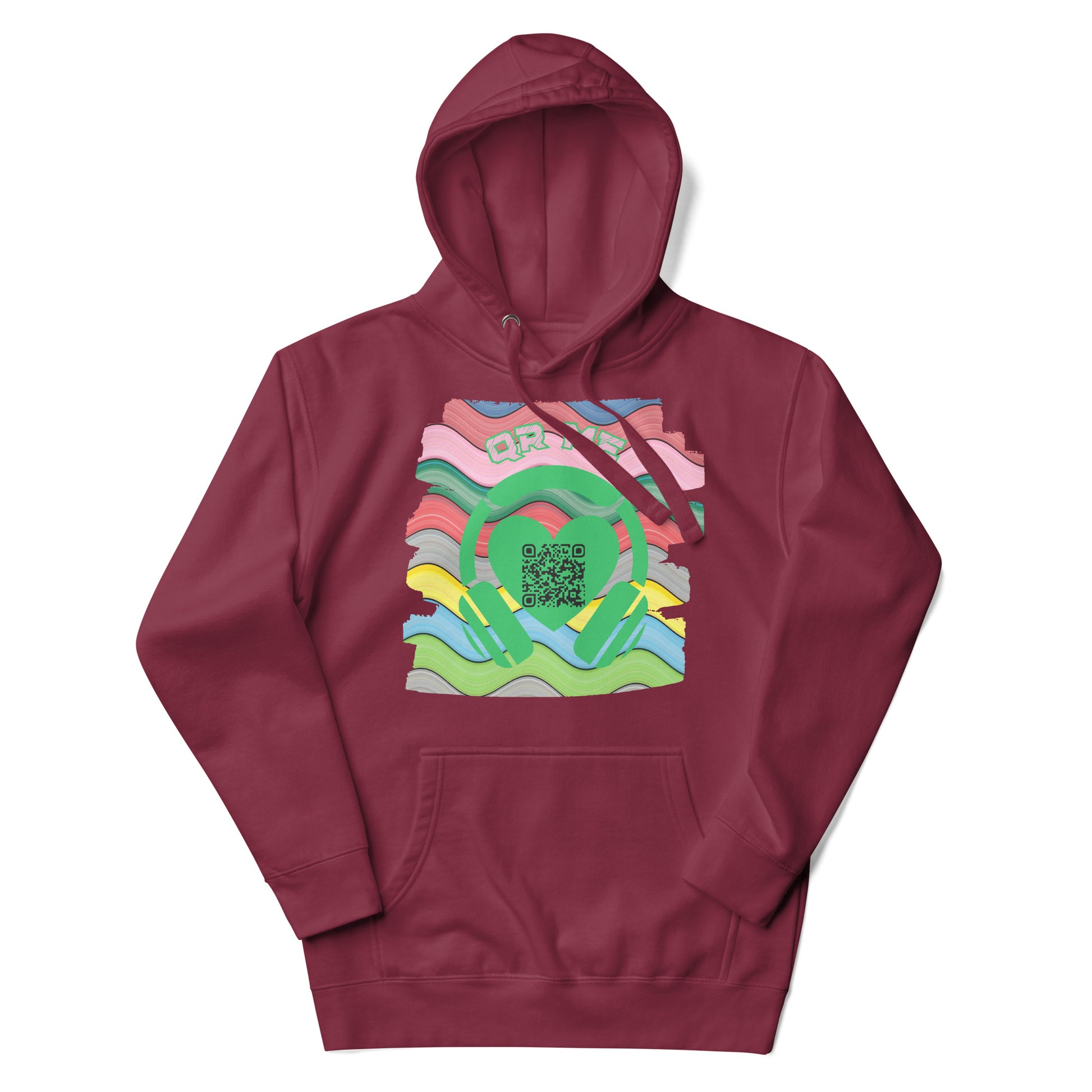 RapCaviar Hoodie – Share Your Spotify Playlist with a QR Code