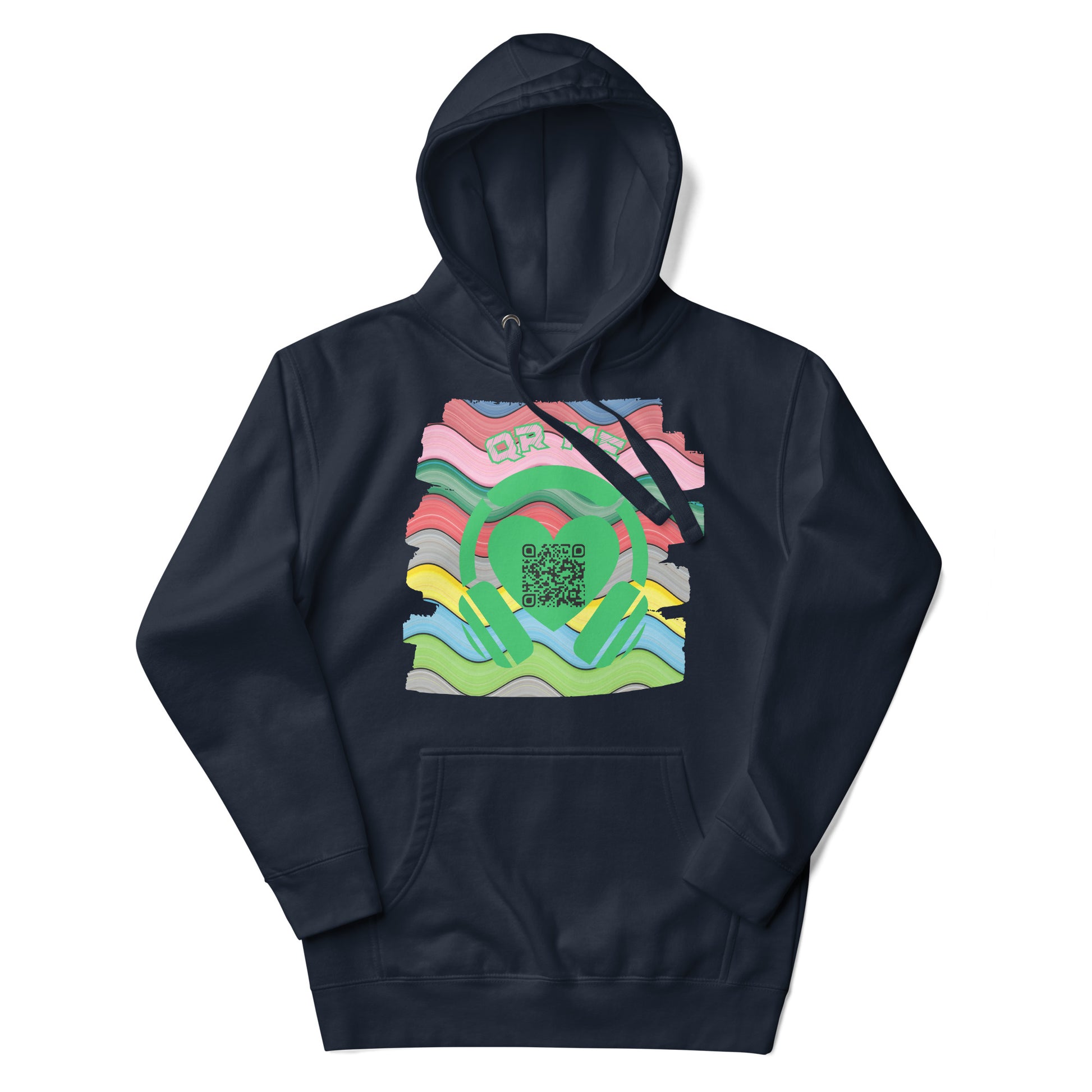 RapCaviar Hoodie – Share Your Spotify Playlist with a QR Code