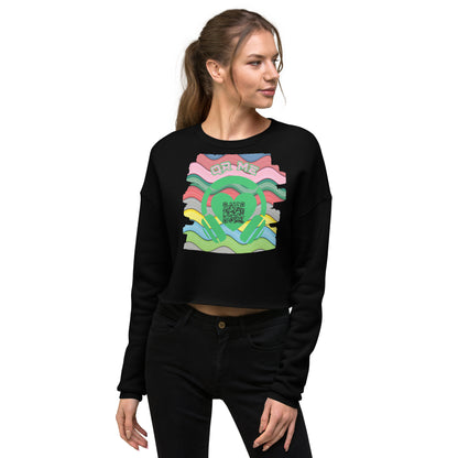 RapCaviar Cropped Sweatshirt – Share Your Spotify Playlist with a QR Code