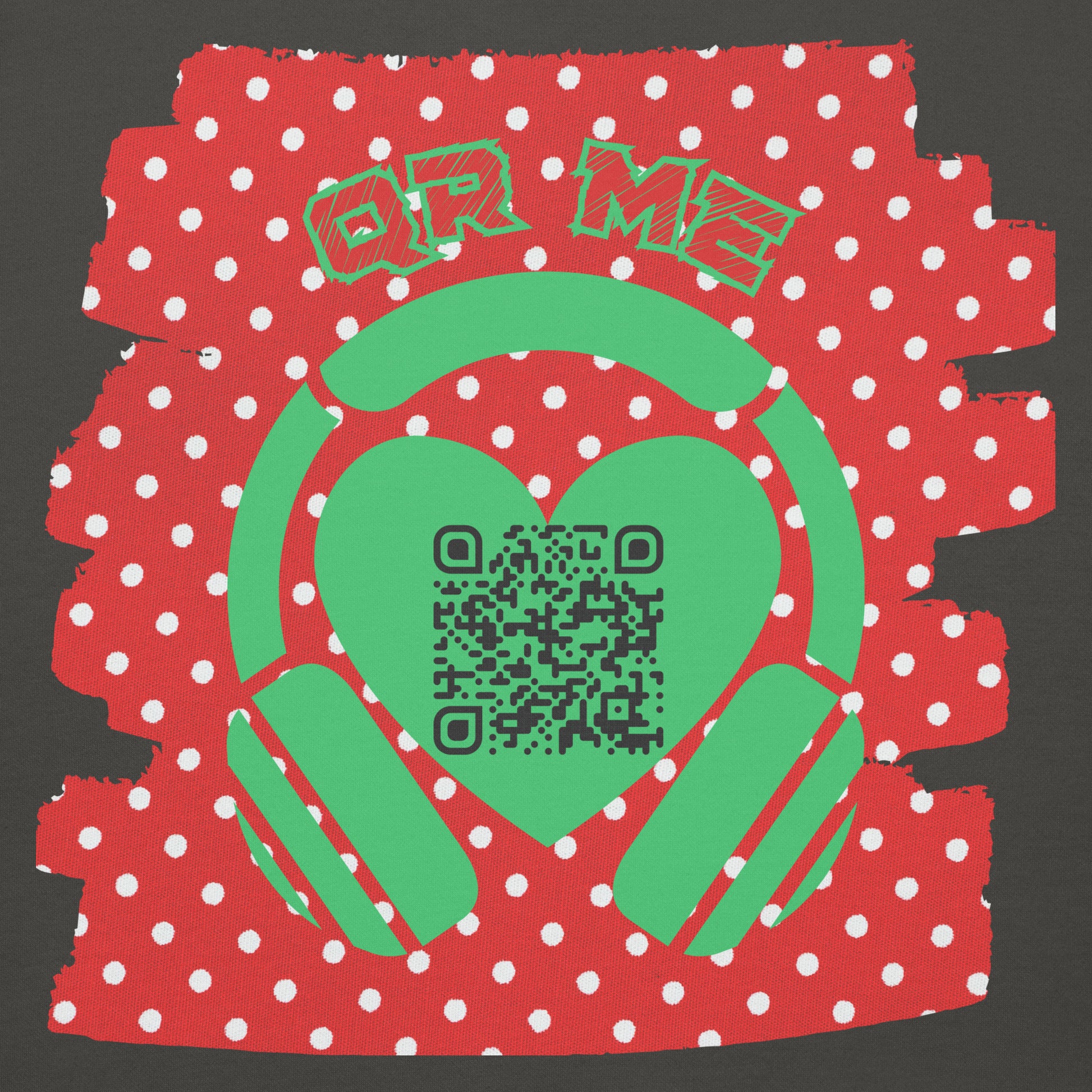R&B Hoodie – Share Your RnB Spotify Playlists with a QR Code