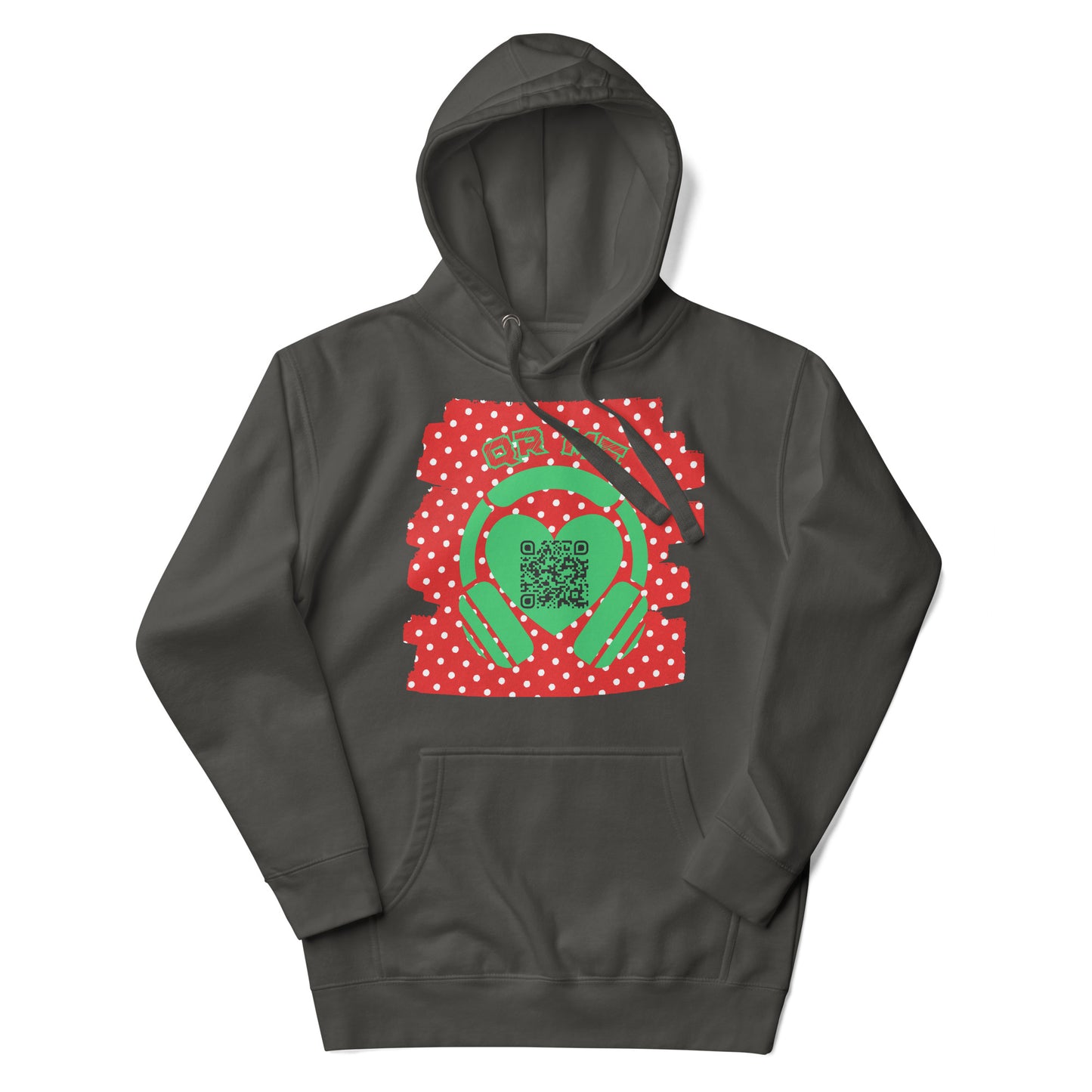 R&B Hoodie – Share Your RnB Spotify Playlists with a QR Code
