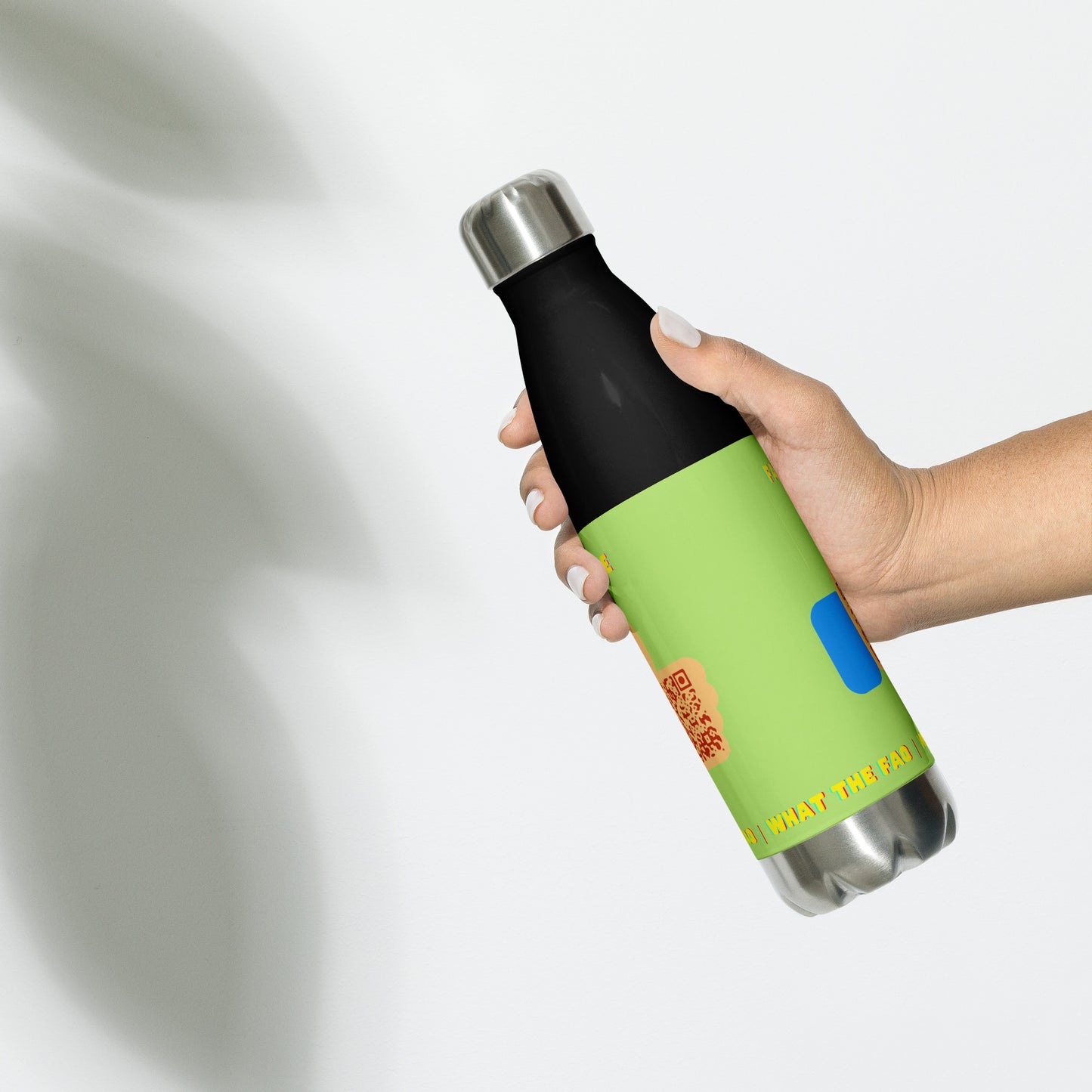 FAQ Me Personalized QR Code Insulated bottle