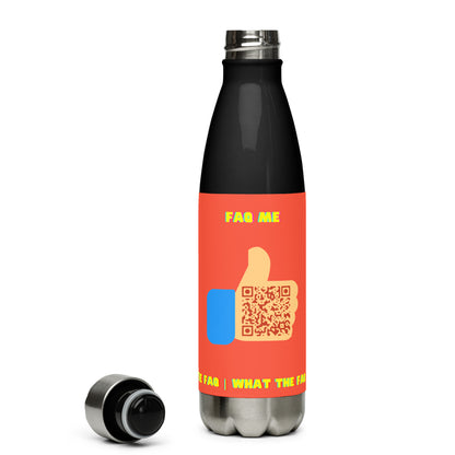 FAQ Me Personalized QR Code Insulated bottle