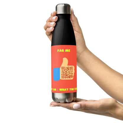 FAQ Me Personalized QR Code Insulated bottle