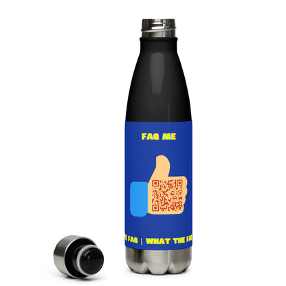 FAQ Me Personalized QR Code Insulated bottle