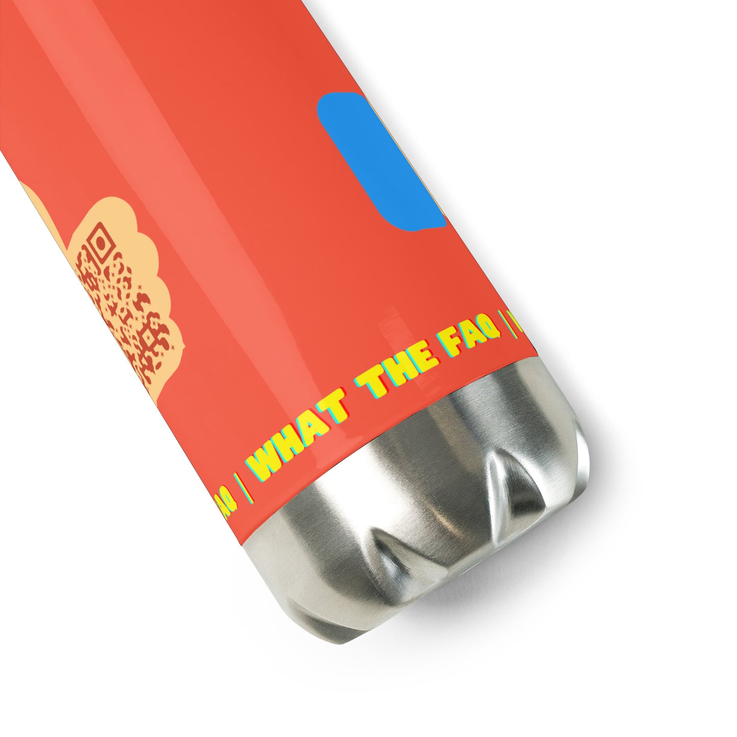 FAQ Me Personalized QR Code Insulated bottle